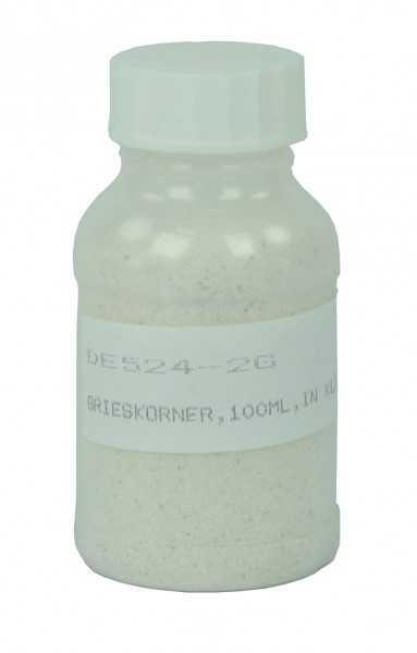 Grieskörner, 100 ml, in Kunststoffflasche