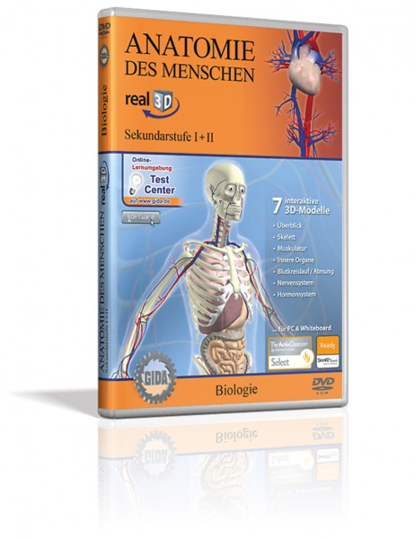 Real 3D Software - Anatomie des Menschen