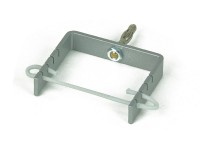 Gabel auf Stecker, mit Gummischnur Gabel auf Stecker, mit Gummischnur