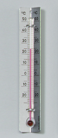 Thermometer mit Metallskala, –25/+50 °C Thermometer mit Metallskala, –25/+50 °C