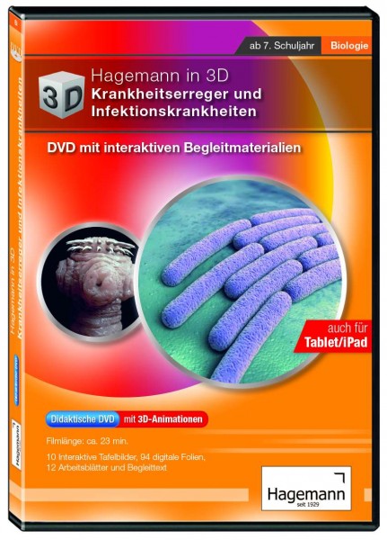 Didaktische DVD Krankheitserreger und Infektionskrankheiten