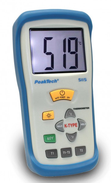 2-Kanal Digital Thermometer, K-Typ