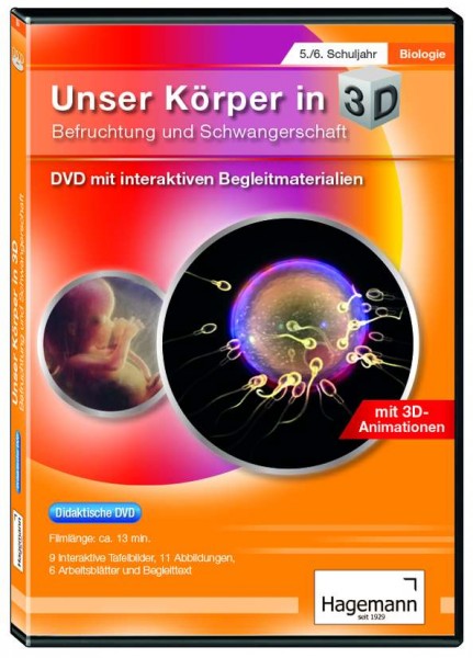 Didaktische DVD - Befruchtung und Schwangerschaft
