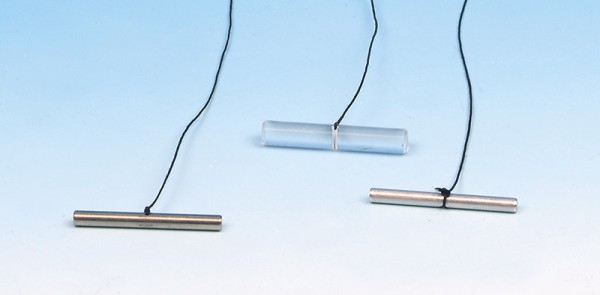 Stäbchen für Dia-, Para- und Ferromagnetismus