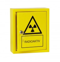 Aufbewahrungsschrank für radioaktive Stoffe Aufbewahrungsschrank für radioaktive Stoffe