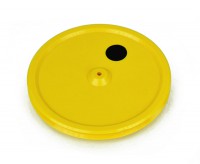 Rolle, Kunststoff gelb, D=100 mm Rolle, Kunststoff gelb, D=100 mm