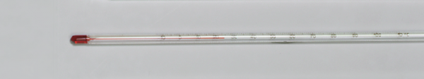 Thermometer, –10/+110 °C (rote Füllung)