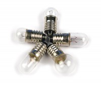 Glühlampe 6 V/50 mA, E10, Satz v. 5 Stück Glühlampe 6 V/50 mA, E10, Satz v. 5 Stück