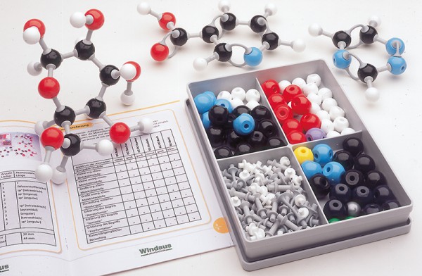 MOLYMOD Molekülbaukasten, Struktur der DNA - Basen