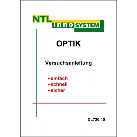 Versuchsanleitung Magnettafeloptik, Buch SW