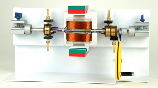 Motor-Generator-Einheit, Demo | Elektromagnetische Induktion | Elektromagnetismus | | Demonstrationsgeräte | Physik NTL | Schule Windaus Labortechnik