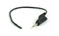 Verbindungsleitung, 4-mm-Stecker / 2-mm-Buchse Verbindungsleitung, 4-mm-Stecker / 2-mm-Buchse