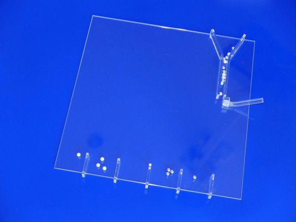 Modellexperiment zur Massenspektrographie