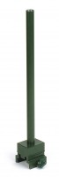 Klemmsäule mit Lagerpfanne auf Reiter Klemmsäule mit Lagerpfanne auf Reiter