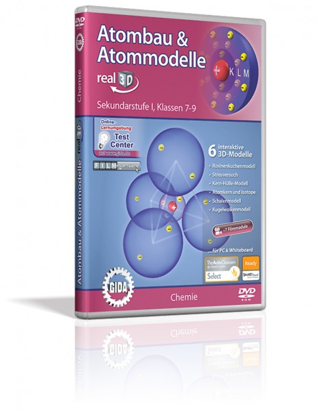 Atombau & Atommodelle - real3D Software