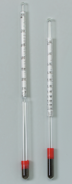 Satz (2) Präzisions-Aräometer, 0,7–1,5/1,5–2,0 g/ml