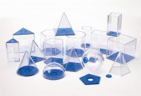Geometrische Körper, Set mit 17 Stück Geometrische Körper, Set mit 17 Stück