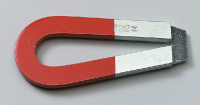 Hufeisenmagnet, 125 mm, mit Anker Hufeisenmagnet, 125 mm, mit Anker