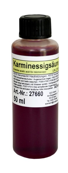 Karminessigsäure